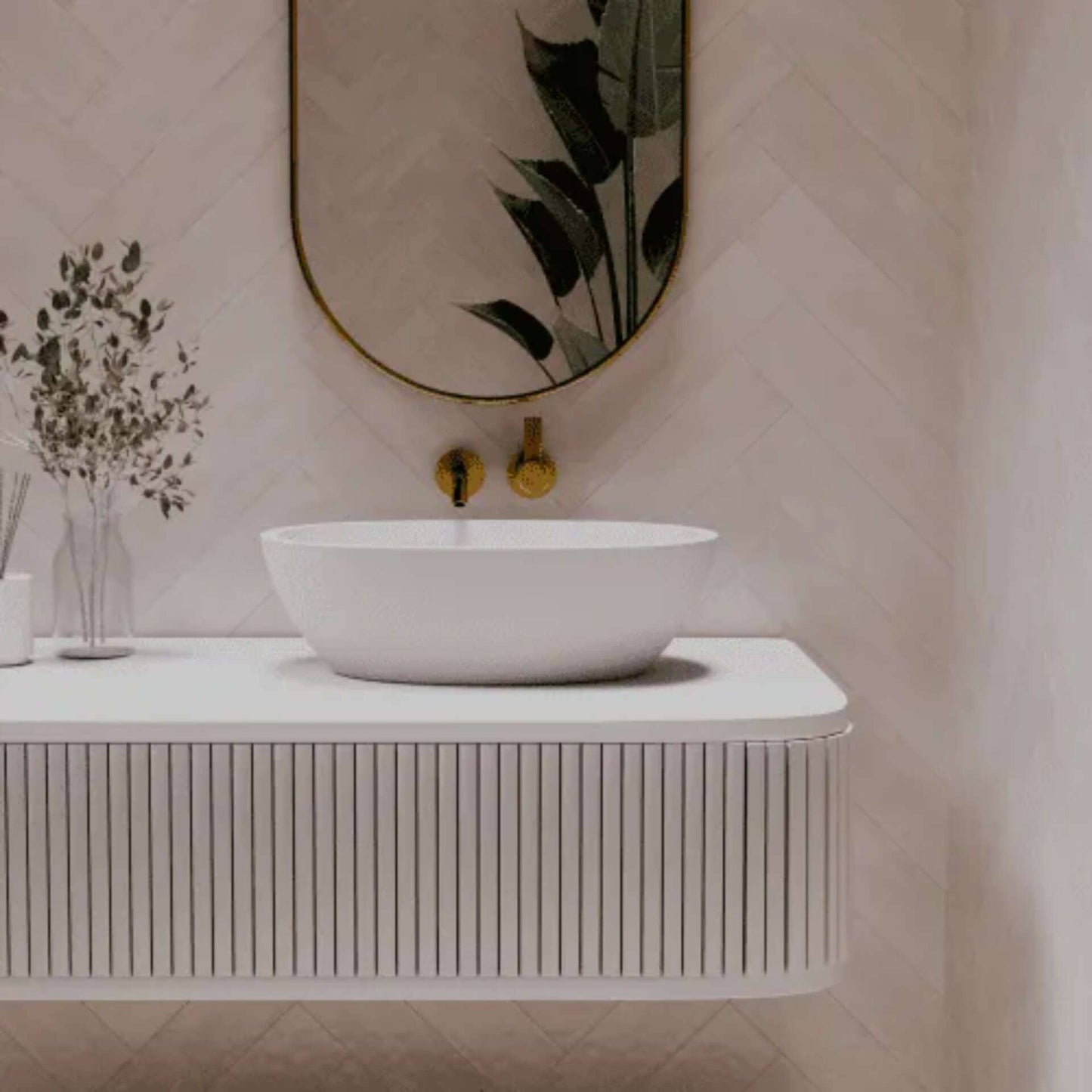 530mm Pietra Bianca - Sussana Above Counter Basins