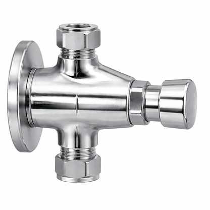 Timed Shower Tap 15 seconds - Chrome