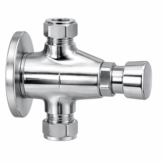 Timed Shower Tap 15 seconds - Chrome