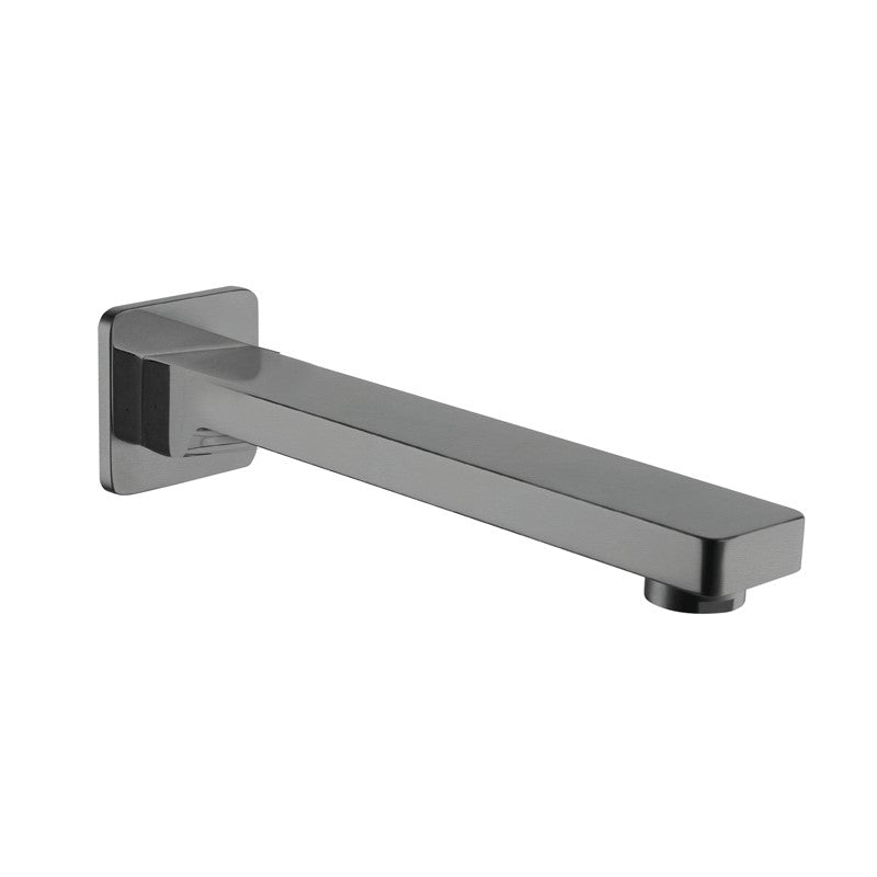 The GABE 200mm Bath Spout - Brushed Nickel