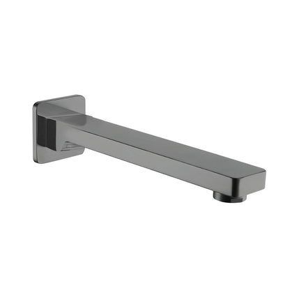 The GABE 200mm Bath Spout - Brushed Nickel