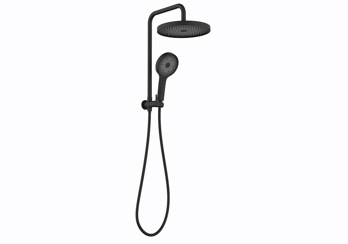 The Gabe Twin Shower  - Matte Black
