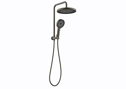 The Gabe Twin Shower  - Gun Metal