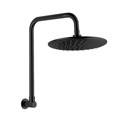 Loui Gooseneck Shower - Matte Black