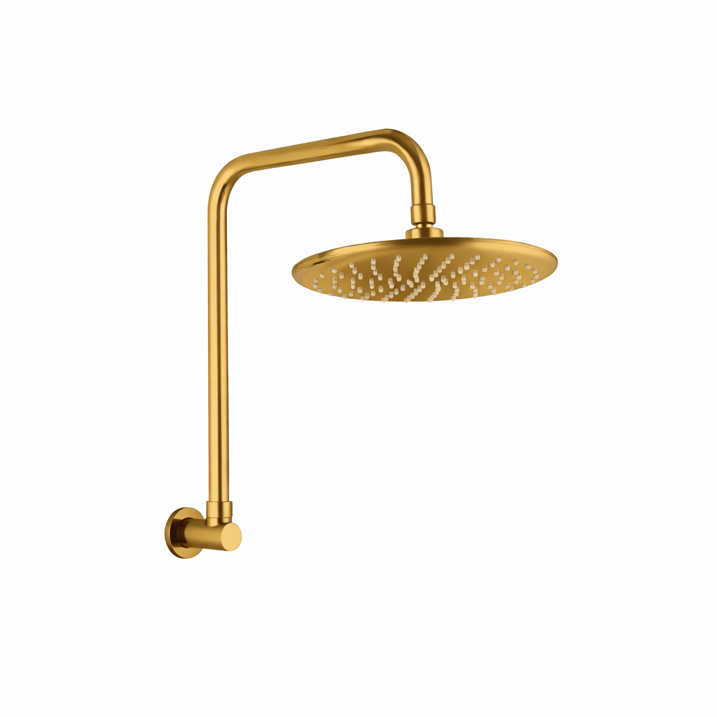 Loui Gooseneck Shower - PVD Copper