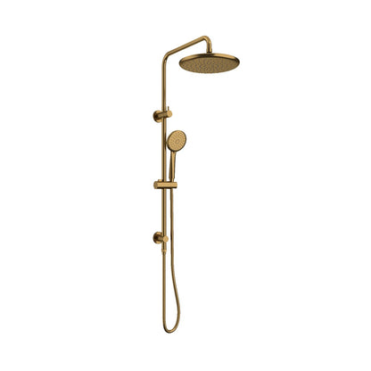 Loui Twin Shower With Rail - PVD Copper