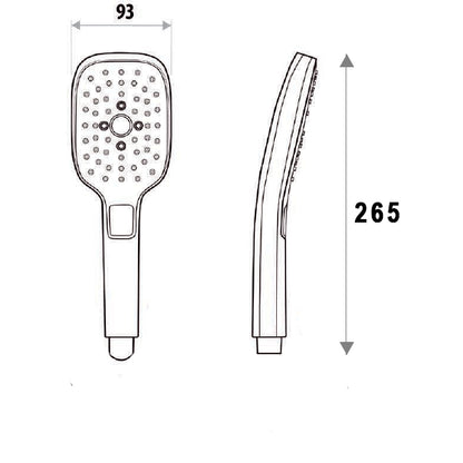 Huntingwood Hand Shower only - Matte Black