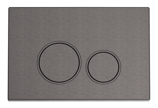 Toilet Mechanism - Round  - Gunmetal