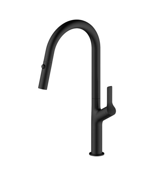 Tish S2 Pull Out Sink Mixer - Matte Black