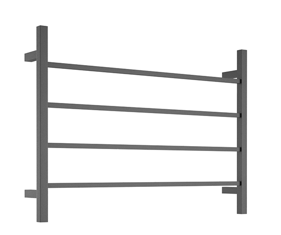Square Towel Ladder 700x500mm Black