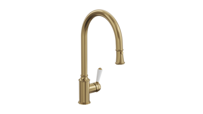 Tommy S2 Pull Out Sink Mixer - Brushed Brass