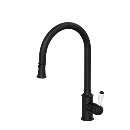 Tommy S2 Pull Out Sink Mixer - Matte Black