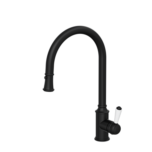 Tommy S2 Pull Out Sink Mixer - Matte Black