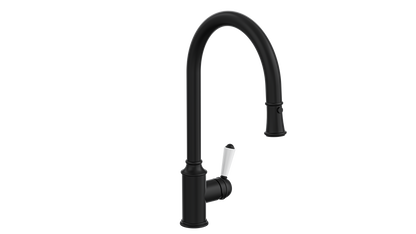 Tommy S2 Pull Out Sink Mixer - Matte Black