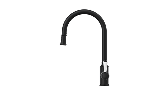 Tommy S2 Pull Out Sink Mixer - Matte Black