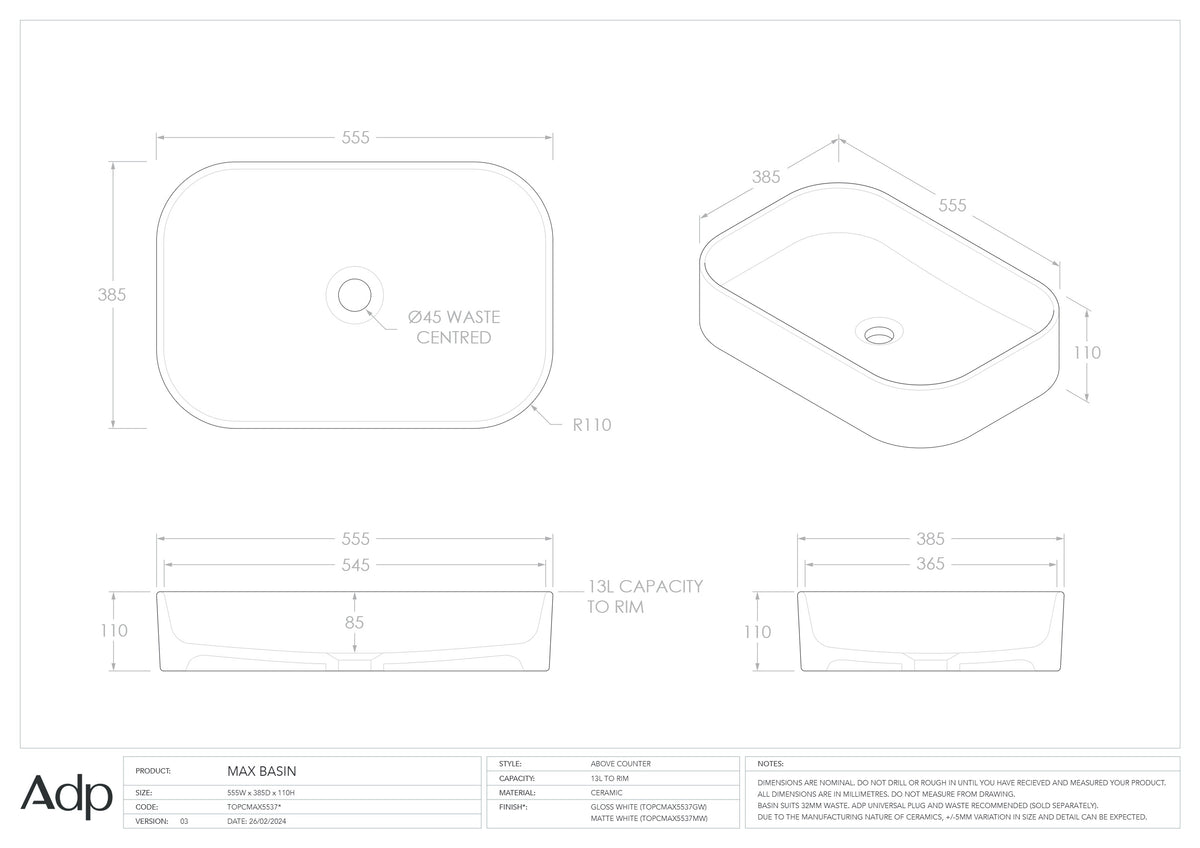 TOPCMAX5537GW