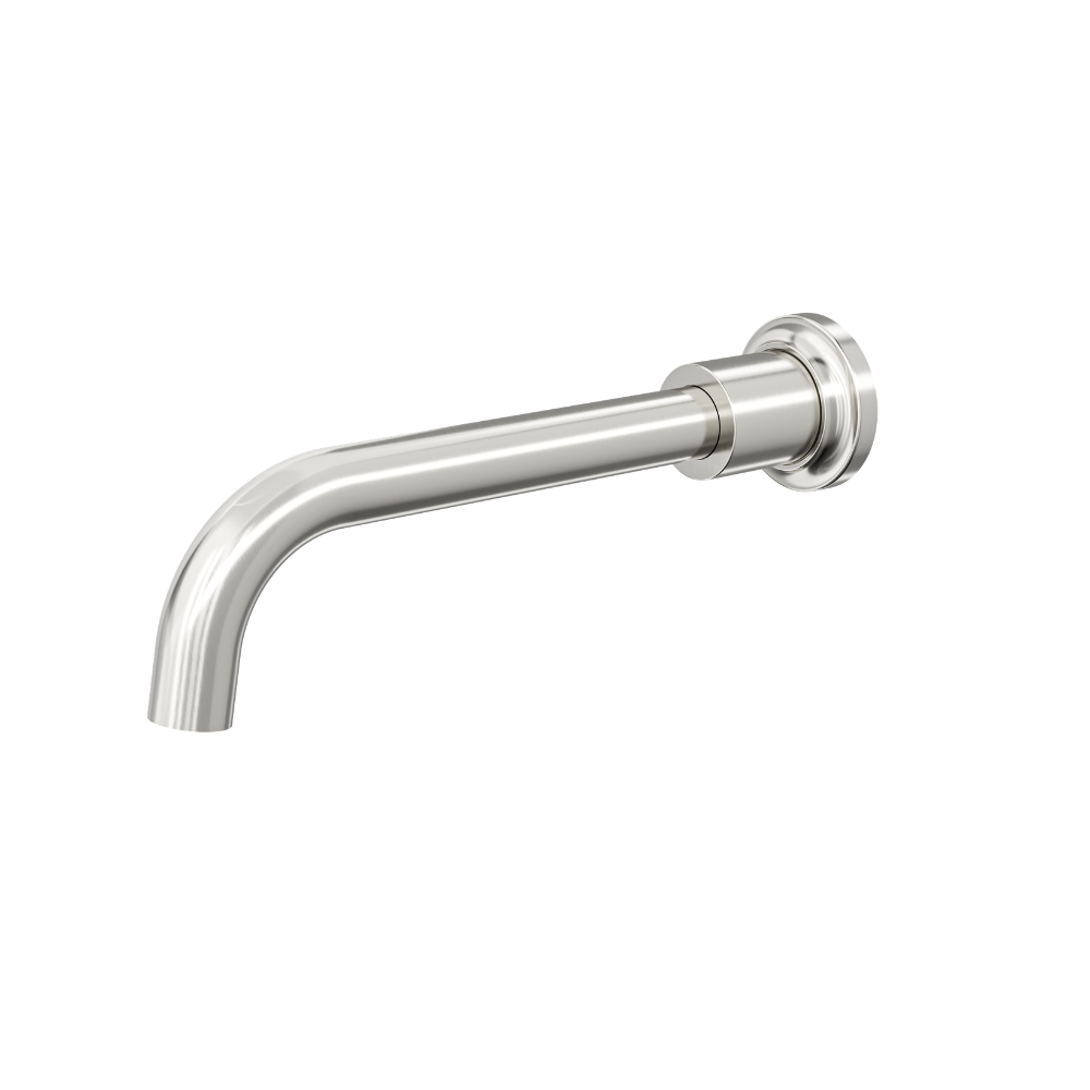 Tre Wall Mount Bath Spout - Brushed Nickel