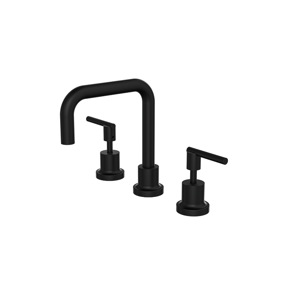 Tre Lever Handle Basin Set - Matte Black