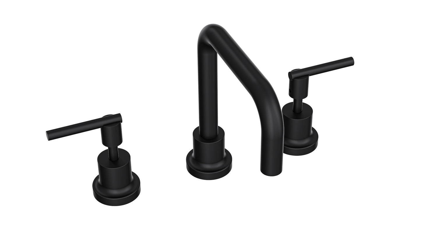 Tre Lever Handle Basin Set - Matte Black