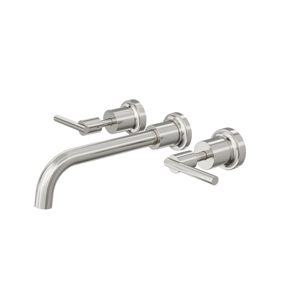Tre Lever Handle Bath Set -Brushed Nickel