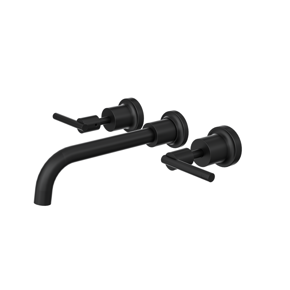 Tre Lever Handle Bath Set - Matte Black