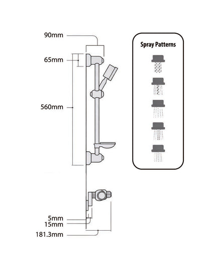 Thermo Shower with Mixer