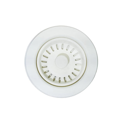 Matte Cream Kitchen Sink Waste without Overflow