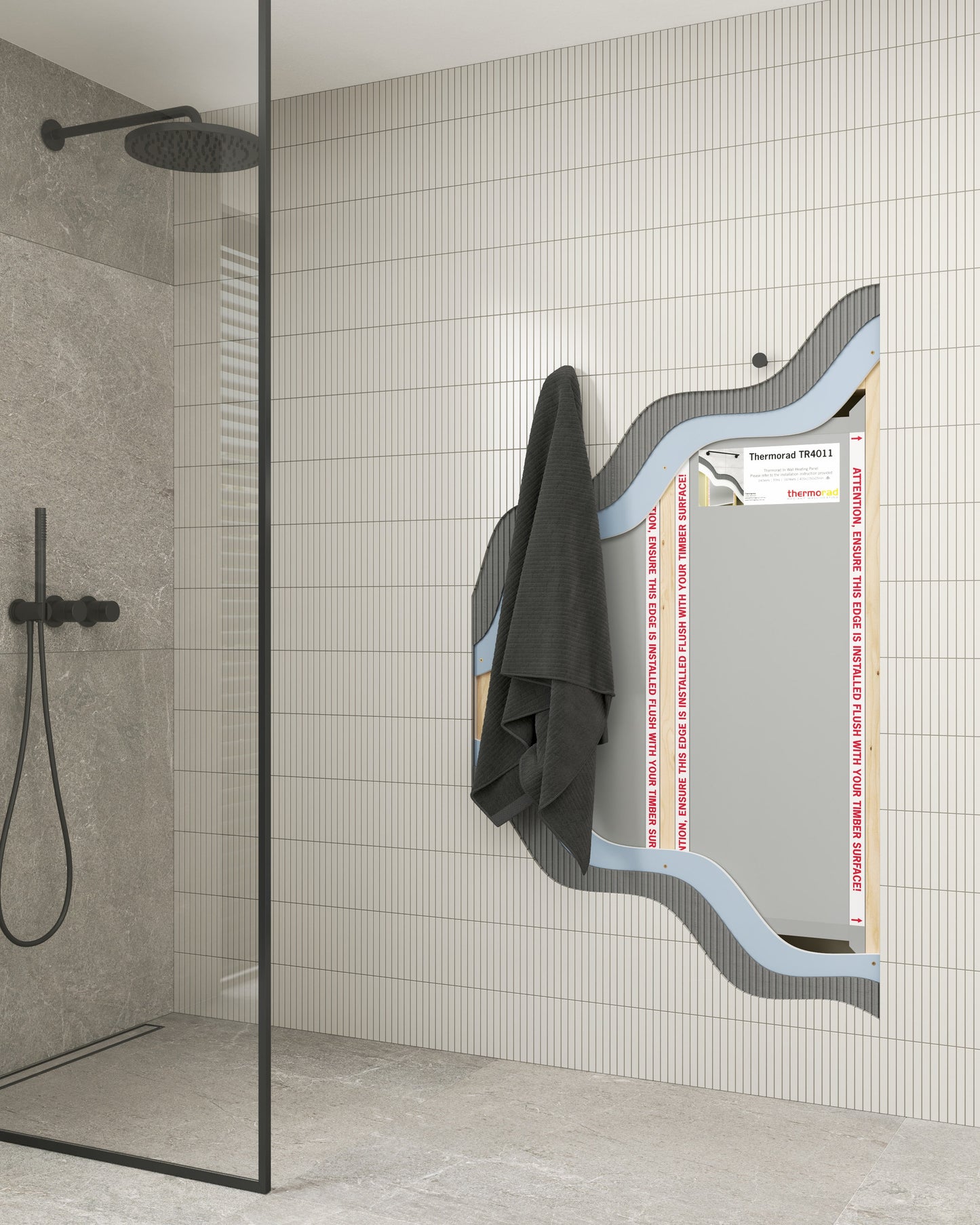 555x850mm Thermorad In-Wall Heating System