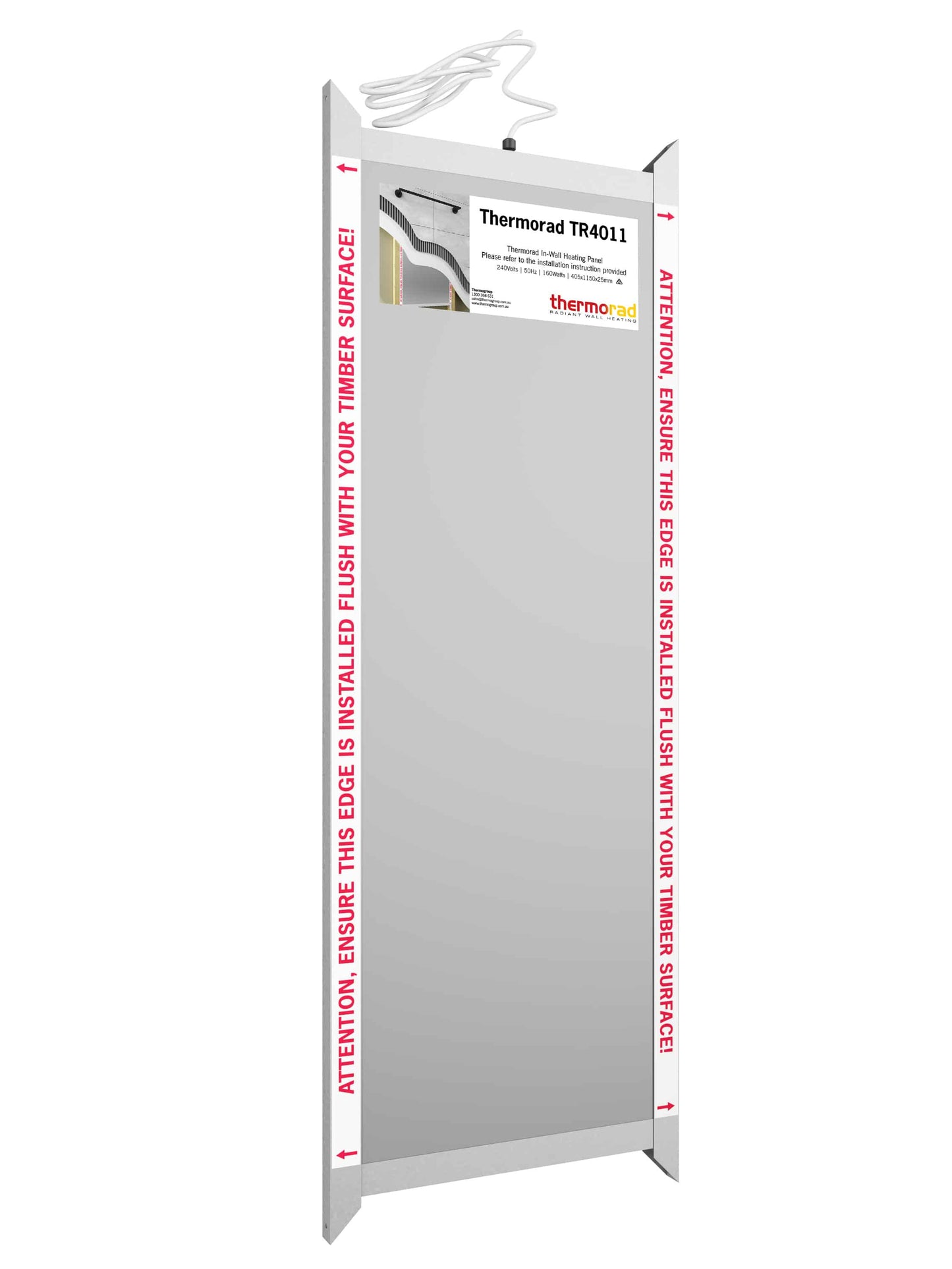 405x1150mm Thermorad In-Wall Heating System