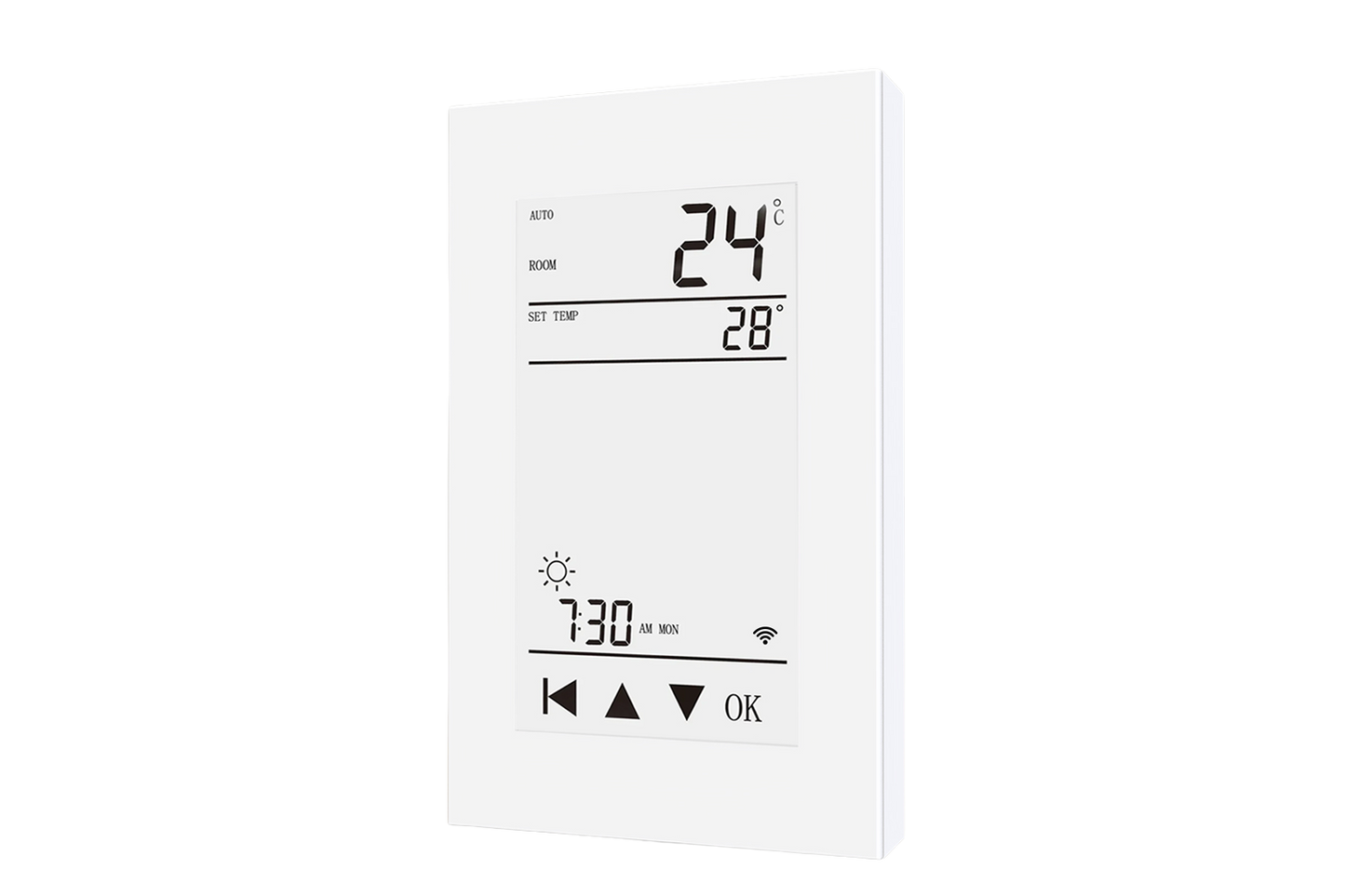 Baisc programmable thermostat with Wi-Fi