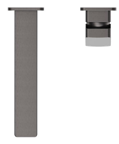Tiago Wall-Spout Combo - 2P - TRIM KIT - Gunmetal