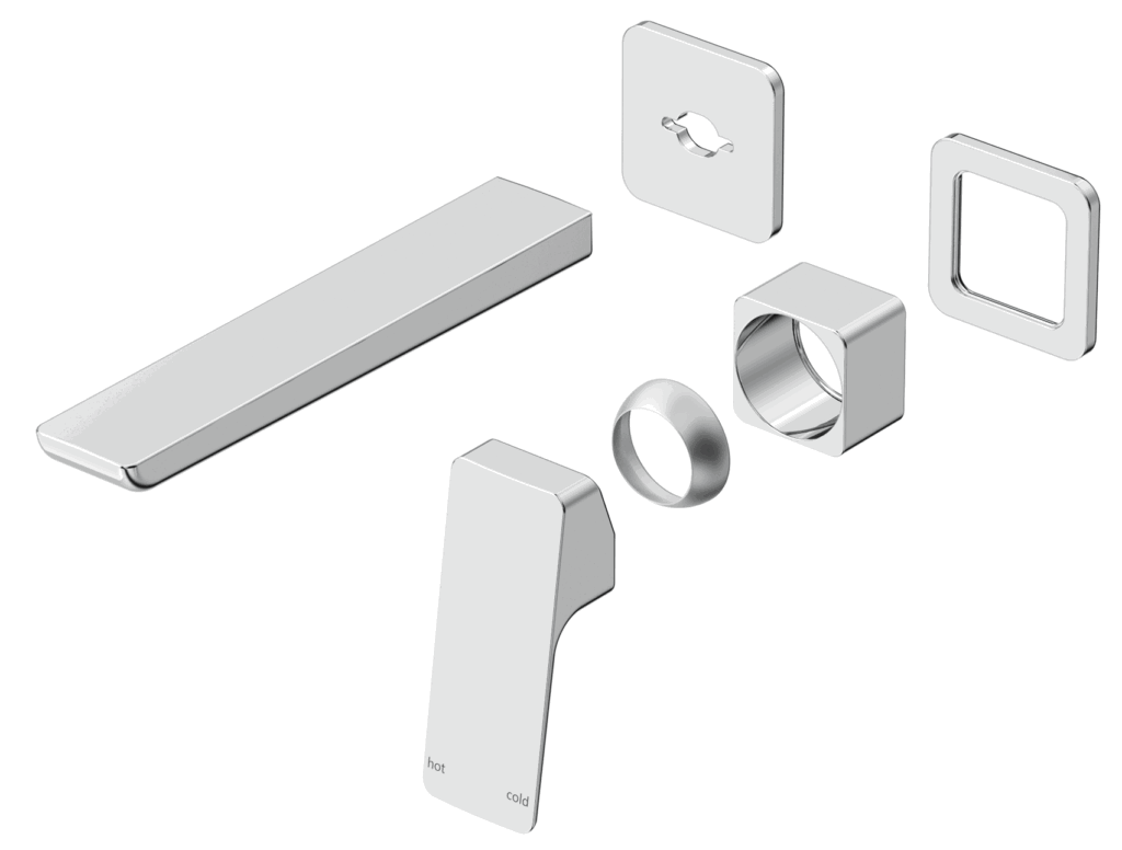 Tiago Wall-Spout Combo - 2P - TRIM KIT - Chrome