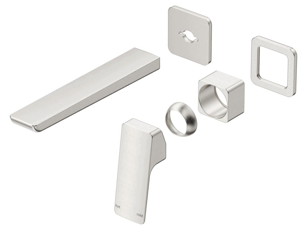 Tiago Wall-Spout Combo - 2P - TRIM KIT - Brushed Nickel