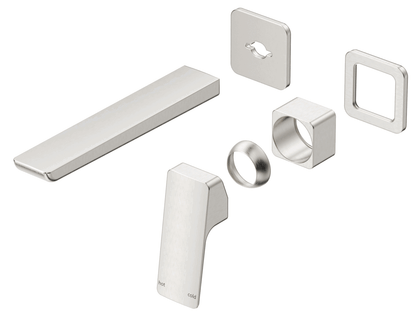 Tiago Wall-Spout Combo - 2P - TRIM KIT - Brushed Nickel
