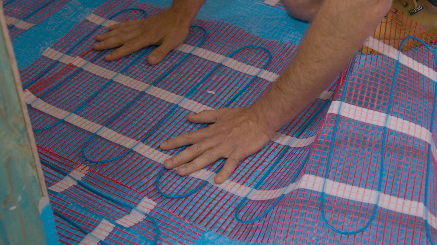 Calore 200W/m2 Underfloor Heating Mat - 9m2