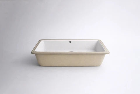 530*340*180mm Matte White Undermount Basin