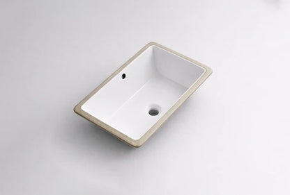 530*340*180mm Matte White Undermount Basin
