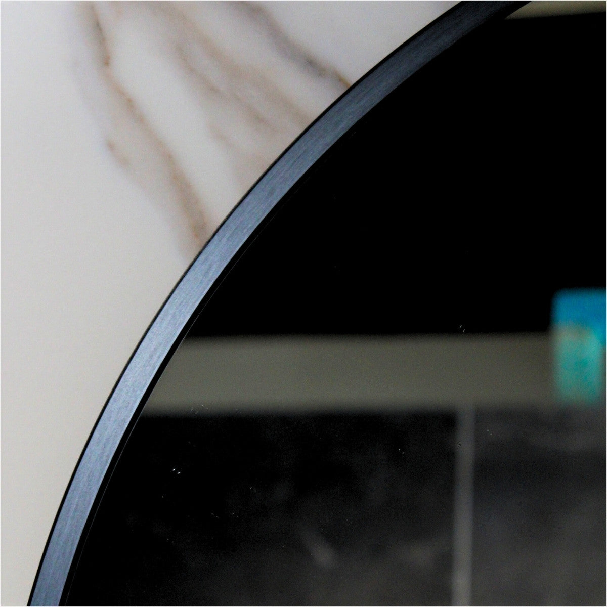 Uni-Matte Black Arch Framed Mirror -  600x900mm