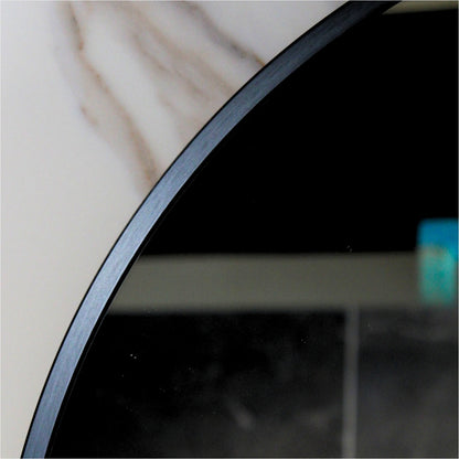 Uni-Matte Black Arch Framed Mirror -  600x900mm