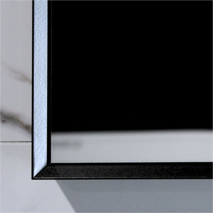 Uni-Matte Black Arch Framed Mirror -  600x900mm