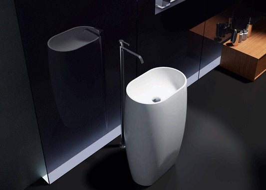 530mm Pietra Bianca - Unique Freestanding Basins