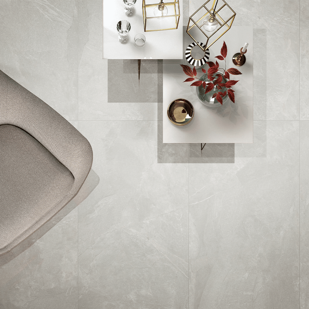 ROCCIA SERIES - GREIGE FELLTEC Finish - 600X600 | 1.44 SQM / 4 PCS PER BOX