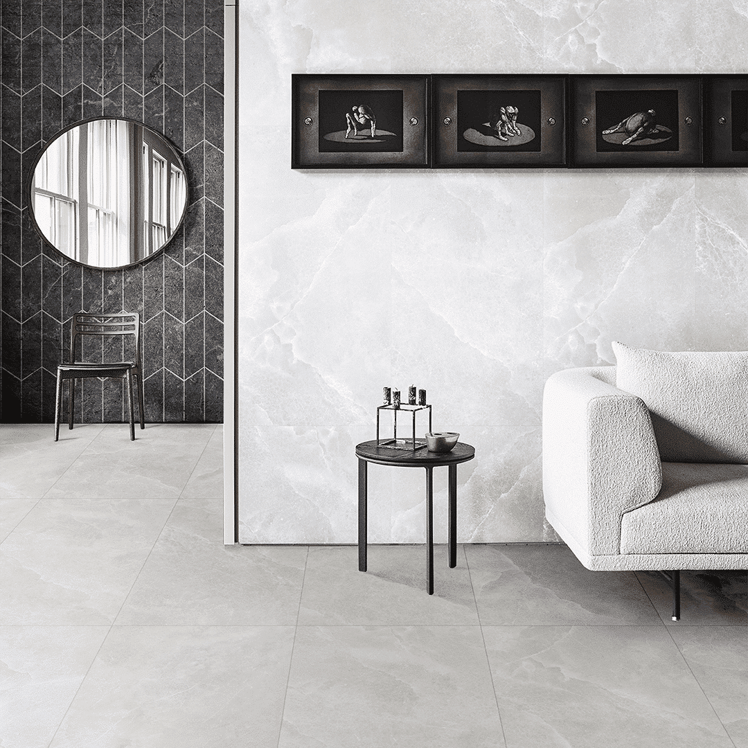 ONYX SERIES - IVORY POLISHED Finish - 600X600 | 1.44 SQM / 4 PCS PER BOX