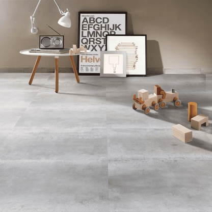 BLAZE SERIES - LIGHT GREY FELLTEC Finish - 600X600 | 1.44 SQM / 4 PCS PER BOX