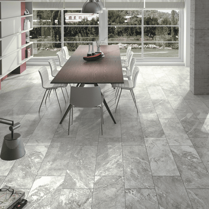 MISTERY SUBWAY TILES - LIGHT GREY SUBWAY / FELLTEC Finish - 75X300 | 66 PCS BOX /1.485 SQM