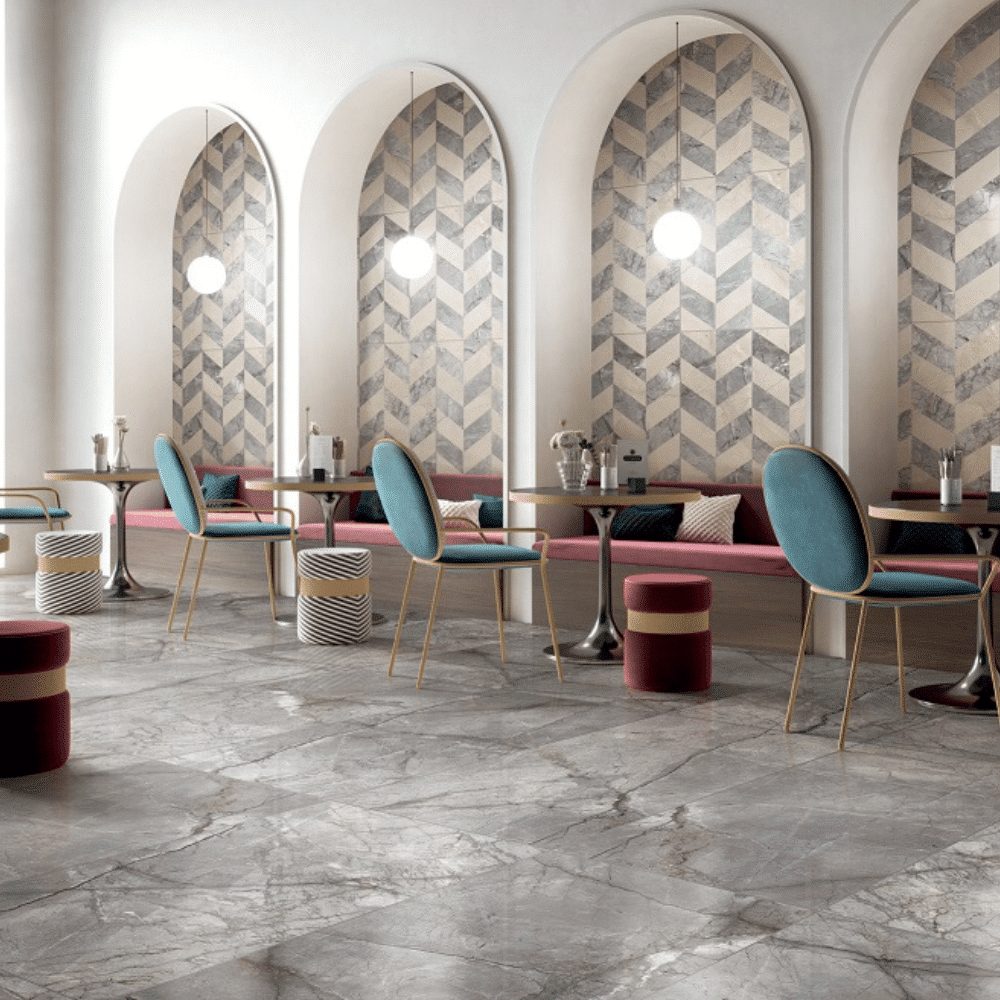 SILVER ROOT SERIES - LIGHT GREY SATIN Finish - 750X1500 | 2.25 SQM / 2 PCS PER BOX