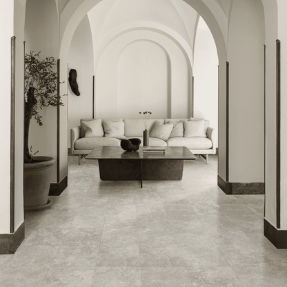 TRAV CROSS CUT - LIGHT GREY - 3D DEEP INK - 600X1200 | 1.44 SQM / 2 PCS PER BOX
