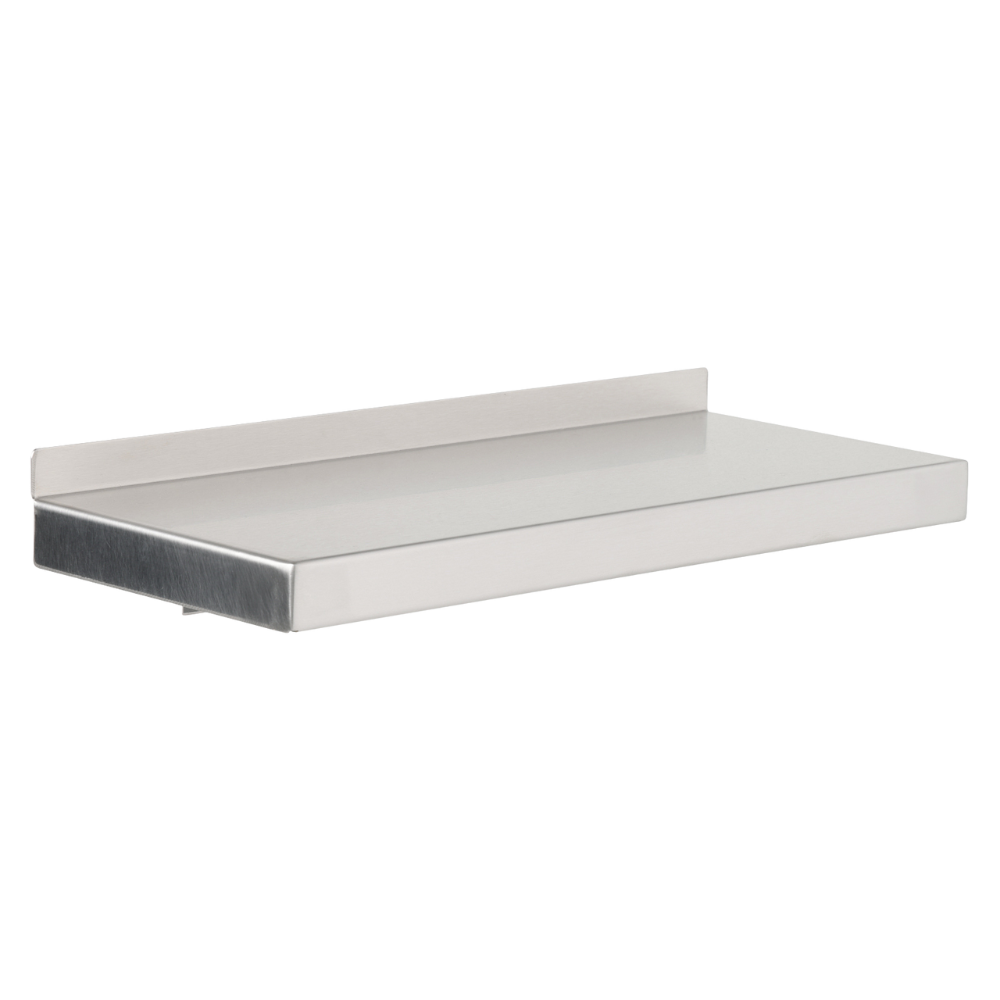 Utility Shelf c/w Wall Return 300mm SS