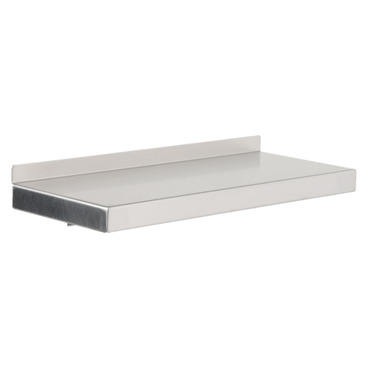Utility Shelf c/w Wall Return 300mm SS