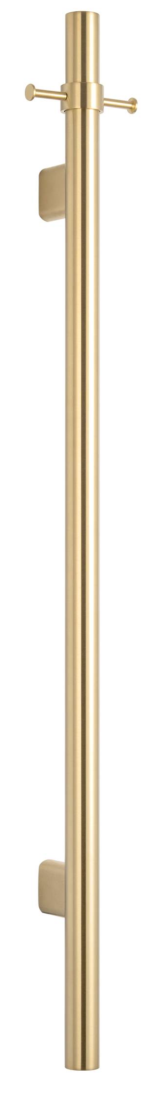 Mica Vertical Heated Towel Rail - French Gold
